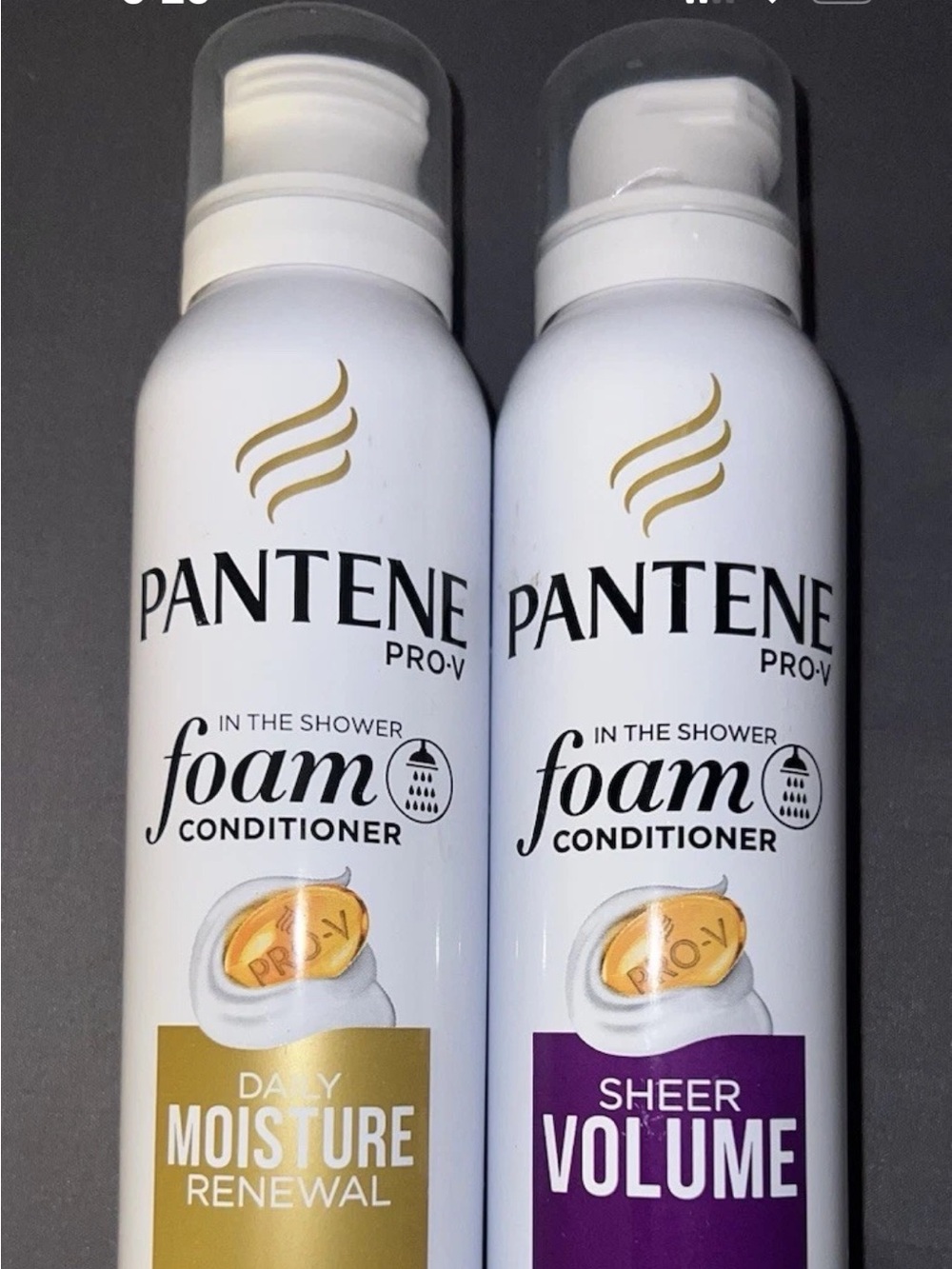 Pantene Pro-V Foam Conditioner - Daily Moisture (White & Gold)